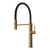 Gessi Flessa Bronze Brushed Gooseneck Swivel Tap - 60010-726