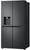 LG 636L Matte Black French Door Fridge with Ice & Water - GF-LN700MB