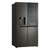 LG 642L Black Steel French Door InstaView Fridge with Ice & Water - GF-V700BSLC