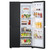 LG 655L Matte Black Side by Side Fridge - GS-B600MBL