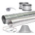 Sirius 150mm Tiled Roof Ducting Kit for SEM51 Motor - EASYSEM51T