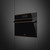 Smeg 45cm Dolce Stil Novo Combi-Microwave Compact SpeedWave Oven - Black/Copper - SOA4606WM2PNR