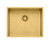 Oliveri Spectra 500mm Brushed Gold Single Bowl Sink - SB50AU