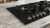 Asko 90cm Black Glass 5 Burner Volcano Gas Hob - HG8953BGD1