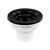 Abey Plug & Waste 90x50mm Black - 6025-B