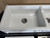 Chambord Henri 997mm 1 & 1/2 White Fireclay Ceramic Bowl - HENRI-3W - EX DISPLAY*
