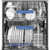 Smeg Sapphire Series Fully Integrated Dishwasher - DWAFI6224-4