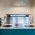 Sirius Valentina 580mm "Le Luce" Downdraft Rangehood with Black Glass Fascia - 800-1200m3/hr - SDD2ELEMTC58