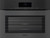 Miele 45cm Matt Black Artline Handleless Combi-Microwave Oven - H7840BMX