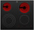 Electrolux 4 Zone Ceramic Cooktop - EHC644BF