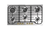 Ilve 90cm Nostalgie 6 Burner Gas Cooktop - HCB906CN + COLOUR OPTIONS