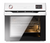 Ilve 76cm Stainless Steel Panoramagic TFT Built-In Oven - OV30PMT3