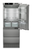 Liebherr 402L Integrated Fridge/Freezer With BioFresh & NoFrost - ECBN7870