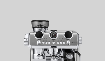 Premium built-in espresso coffee machine in a modern kitchen