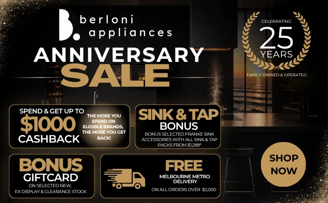 Berloni 25 Year Anniversary Sale