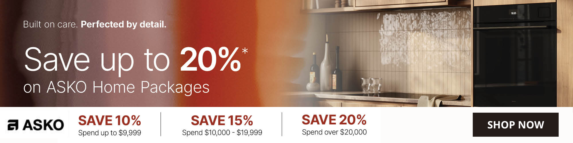 Save up to 20% on Asko Home Packages*
