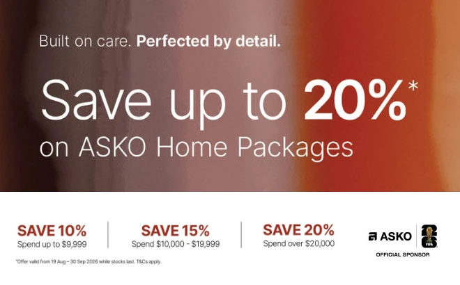 Save up to 20% on Asko Home Packages*