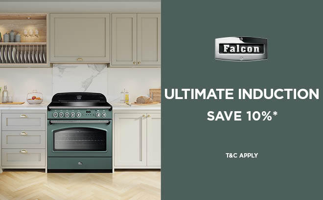 SAVE 10% ON FALCON INDUCTION RANGE COOKERS