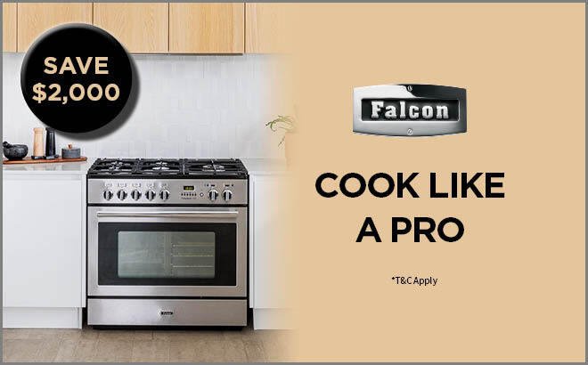 SAVE $2000 ON FALCON PROFFESIONAL FX/FXP RANGE COOKERS