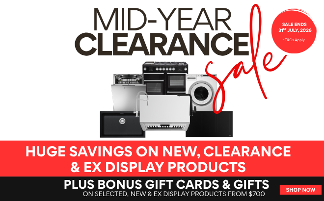 BERLONI MID-YEAR CLEARANCE SALE ON SELECTED NEW, CLEARANCE & EX DISPLAY PRODUCTS*