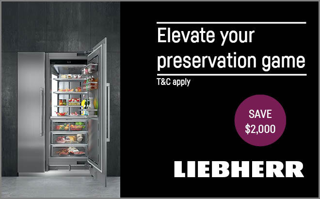 SAVE $2000 ON LIEBHERR MONOLITH INTEGRATED APPLIANCES