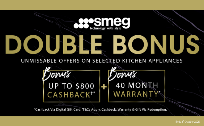 SMEG Double Bonus on selected models