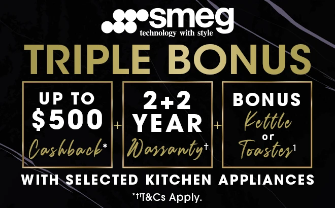 Smeg Triple Bonus Promotion