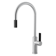 Armando Vicario Brushed Gooseneck Pull-Out Tap - LUZ-1BC