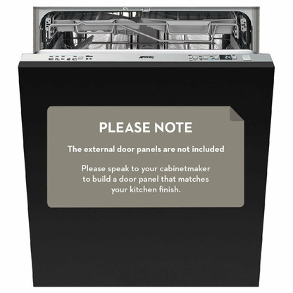 Smeg XXL Diamond Series Fully Integrated Dishwasher Flexiduo