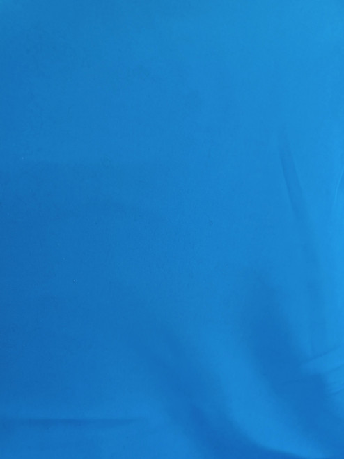 Bright Blue Cady Stretch Polyester Suiting Fabric, Imported from Italy by Milly