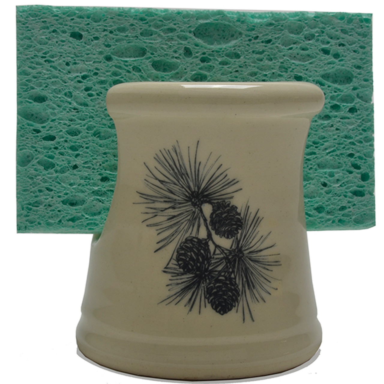 Sponge Holder - Pinecone - Great Bay Pottery
