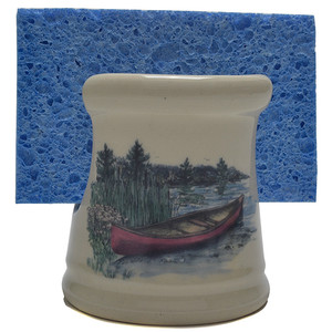 Sponge Holder - Canoe