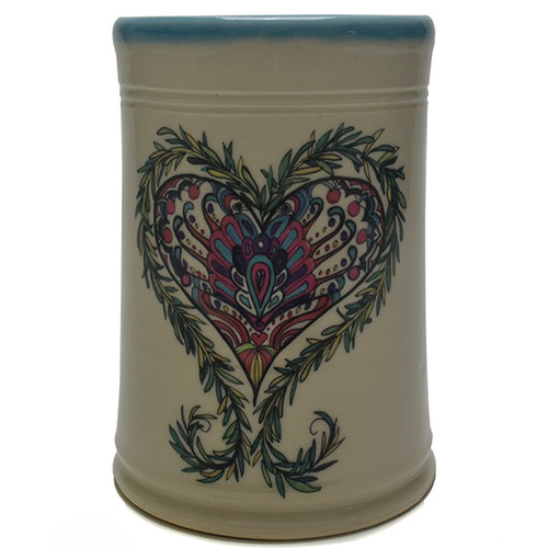 Utensil Holder - Heart