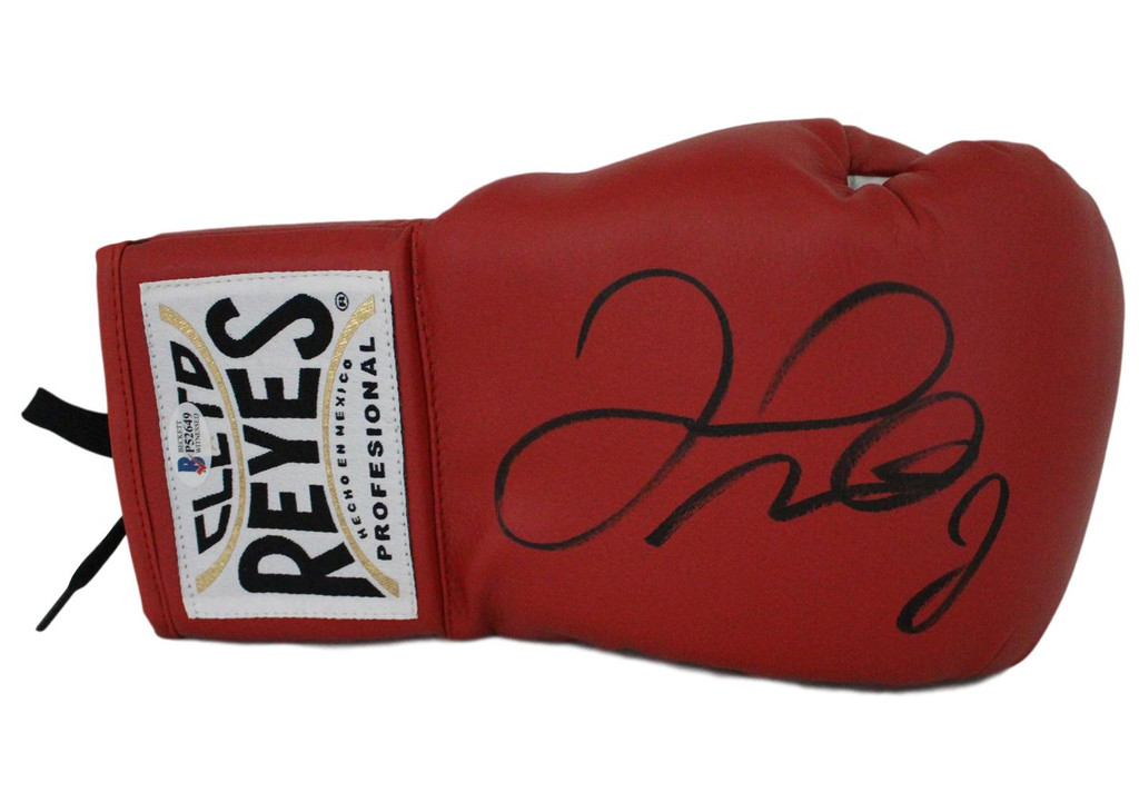 Floyd Mayweather Jr Signed Cleto Reyes Red Right Hand Boxing Glove BAS