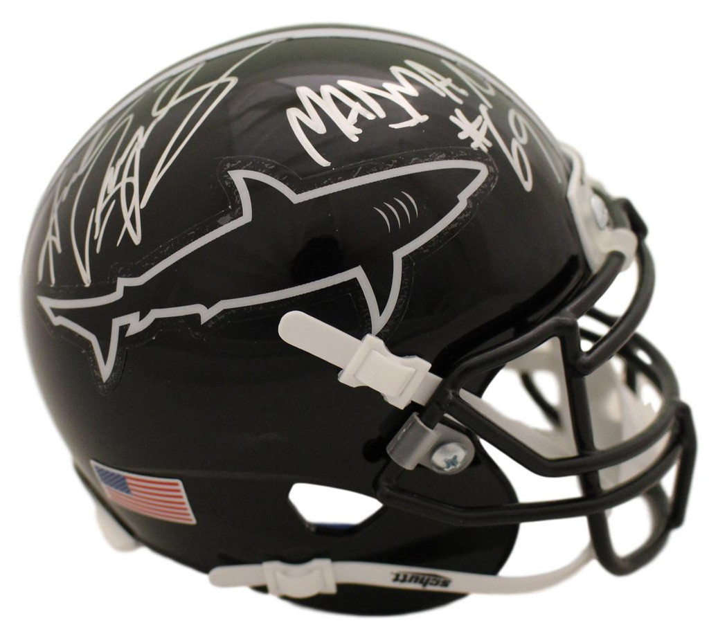 Andrew Bryniarski Autographed Any Given Sunday Sharks Mini Helmet Madman JSA