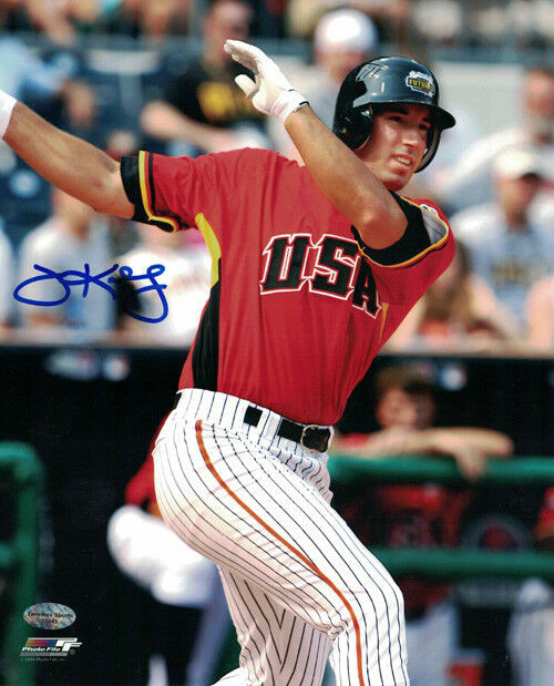 Joe Koshansky Autographed USA Baseball Rockies 8x10 Photo