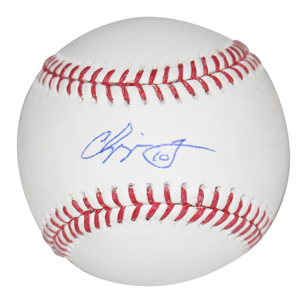 Chipper Jones Autographed/Signed Atlanta Braves Baseball Beckett