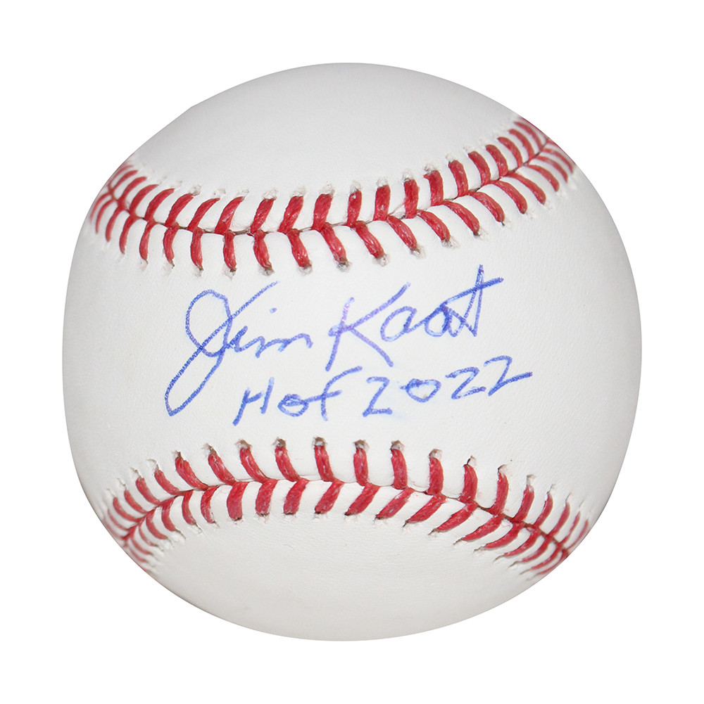 Jim Kaat Autographed/Signed Minnesota Twins HOF Baseball Beckett