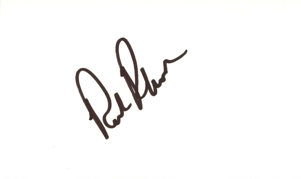 Rick Rhoden Autographed/Signed Pittsburgh Pirates Index Card BAS 45312