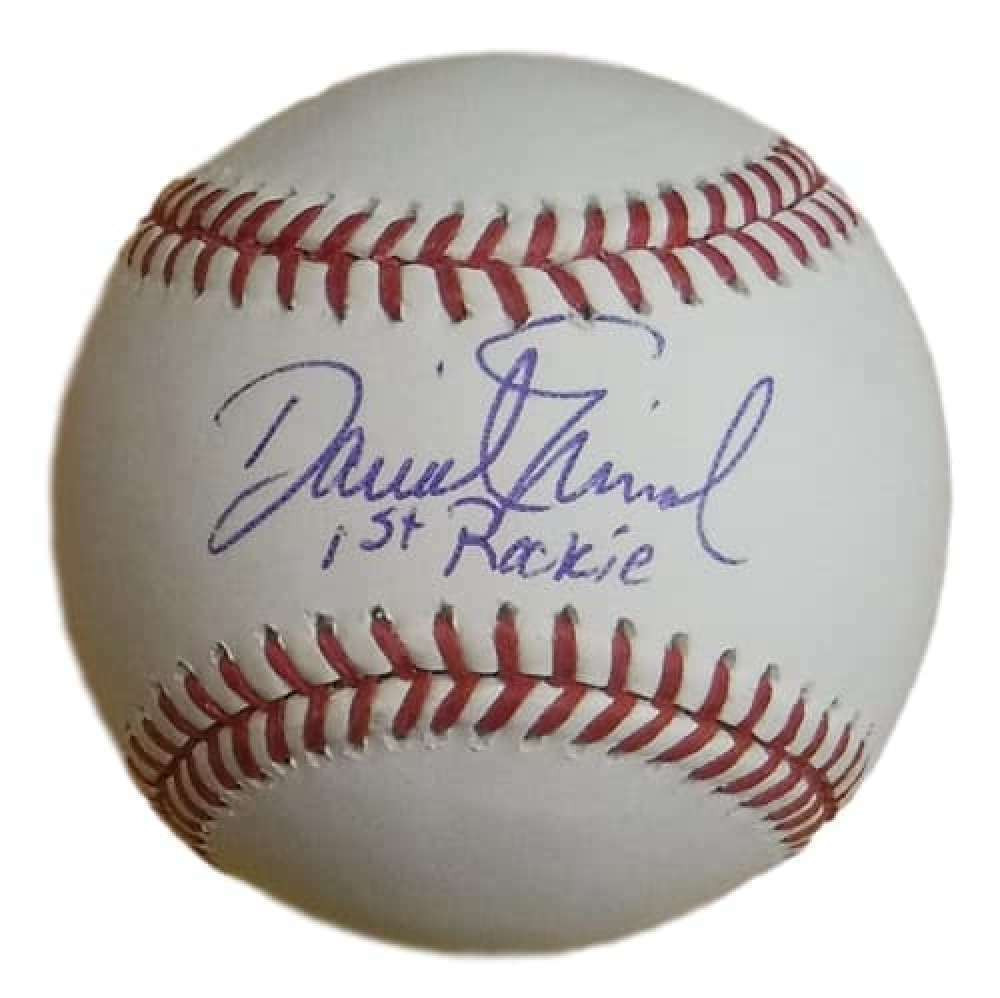 David Neid Autographed Colorado Rockies OML Baseball 1st Rockie inscription