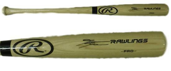 David Dahl Autographed Colorado Rockies Rawlings Blonde Bat JSA