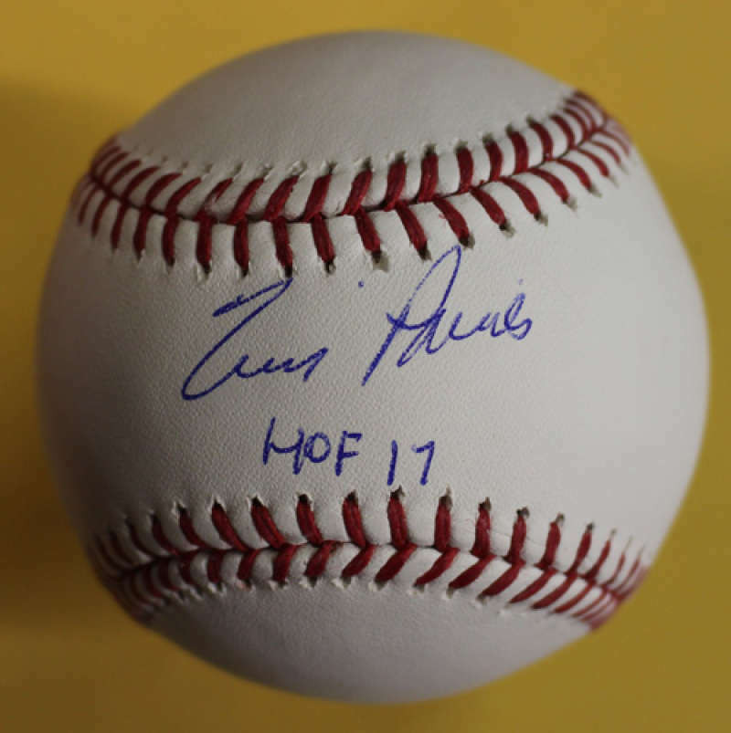 Tim Raines Autographed Chicago White Sox OML Baseball HOF SGC