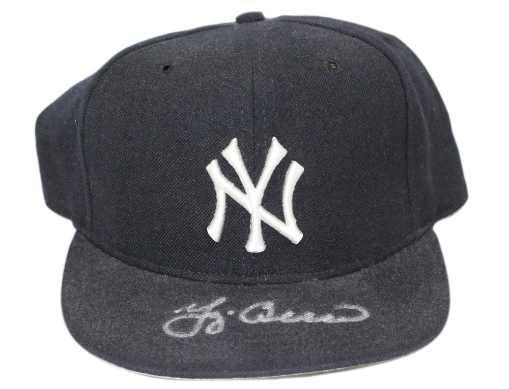 Yogi Berra Signed New York Yankees MLB New Era Baseball Hat 7 1/2 JSA