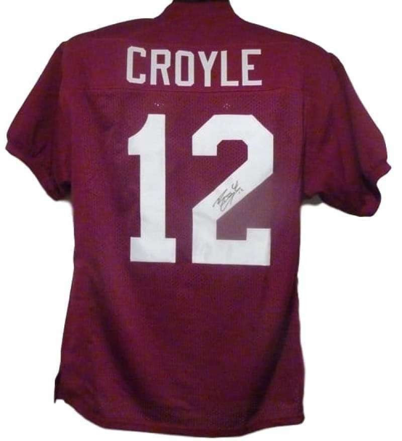 Brodie Croyle Autographed red size XL jersey Alabama Crimson Tide