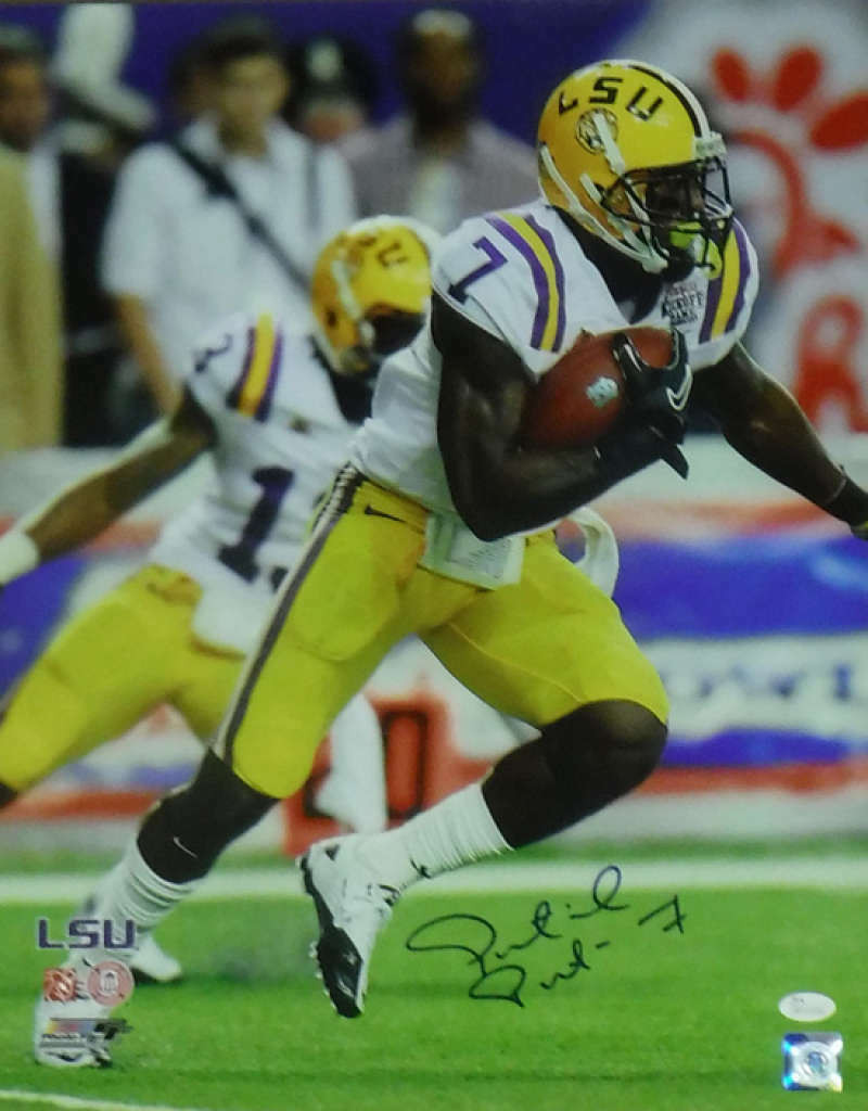 Patrick Peterson Autographed LSU Tigers 16x20 Photo (Vertical) JSA