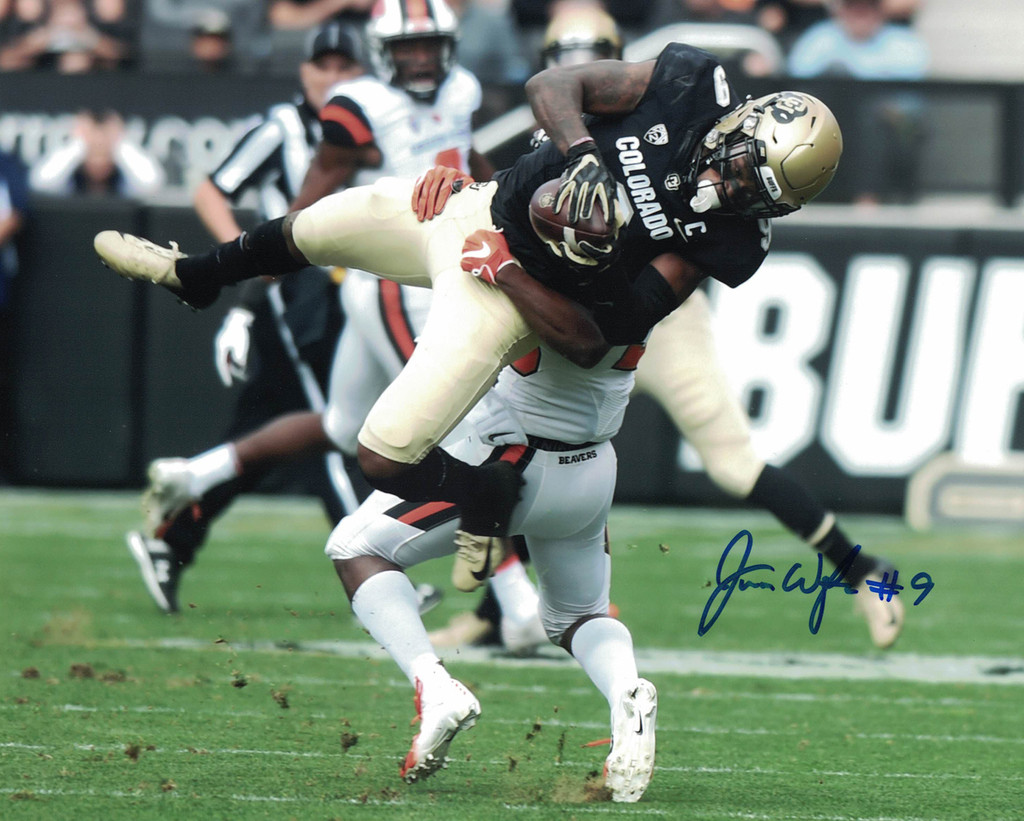 Juwann Winfree Autographed Colorado Buffaloes 8x10 Photo