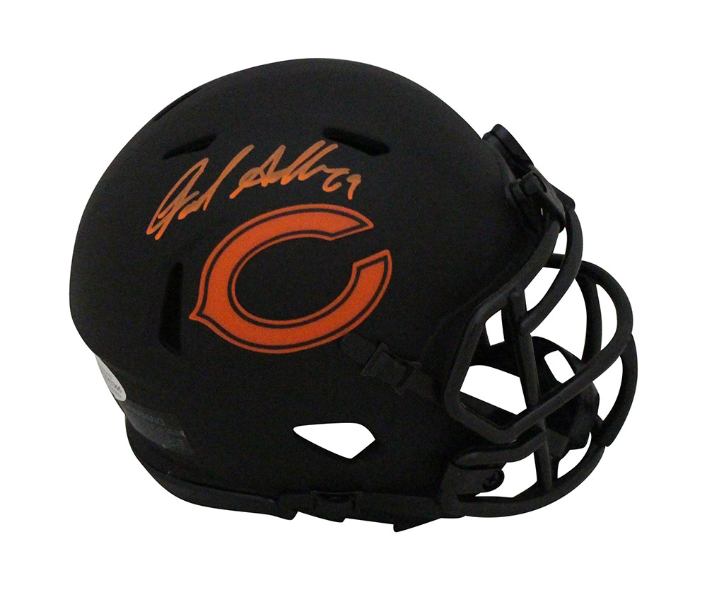 Jared Allen Autographed/Signed Chicago Bears Eclipse Mini Helmet Beckett