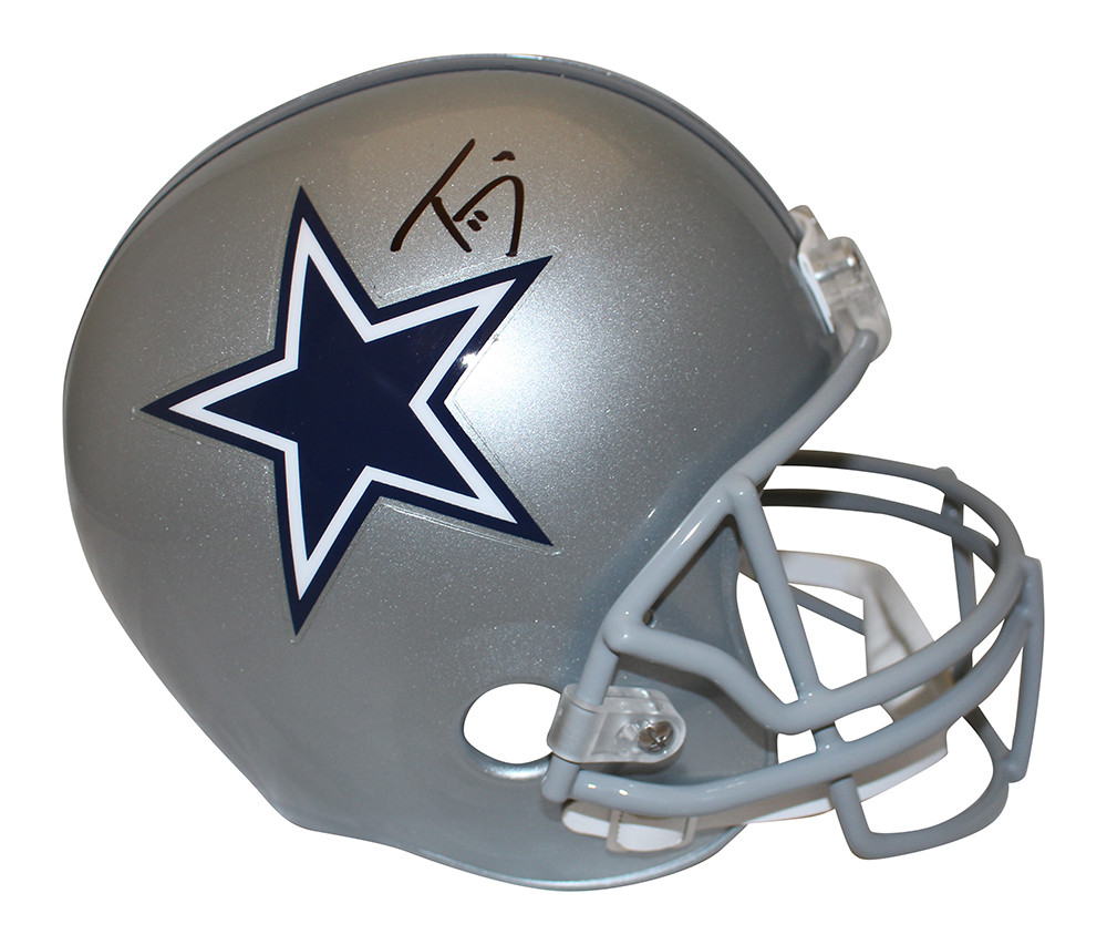 Trevon Diggs Autographed/Signed Dallas Cowboys F/S VSR4 Helmet JSA