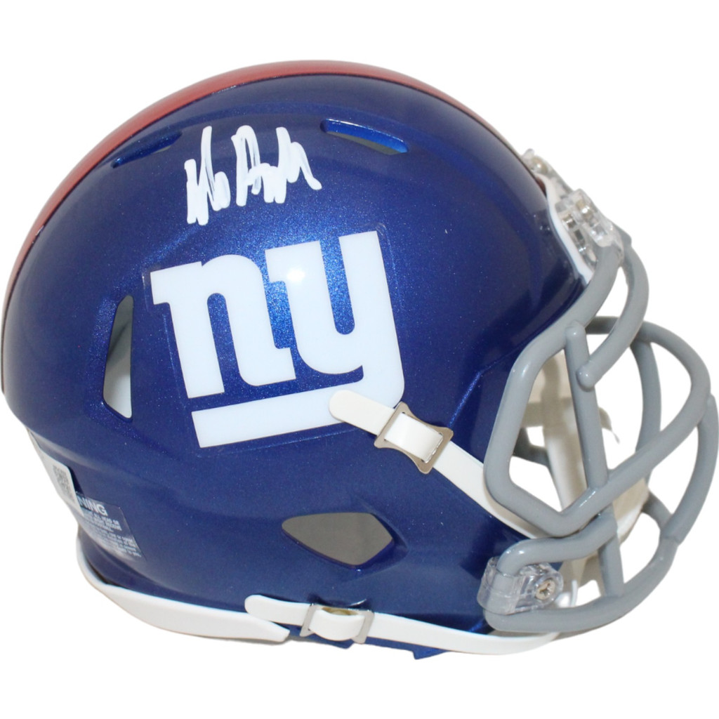 Jalin Hyatt Autographed/Signed New York Giants Mini Helmet Beckett