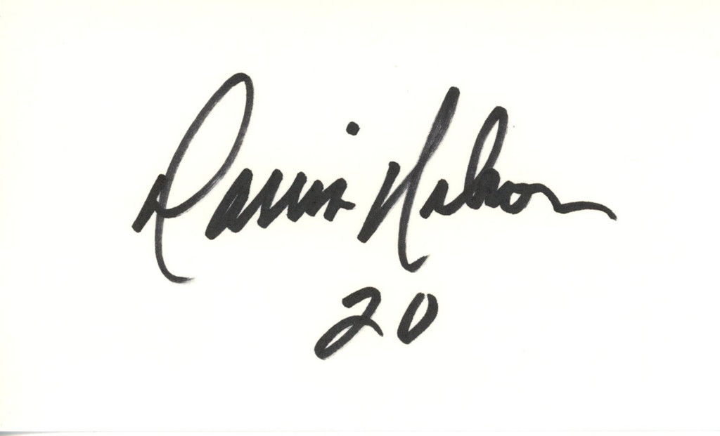 Darrin Nelson Autographed Minnesota Vikings Index Card Beckett 45357